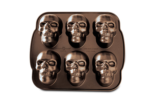 Nordic Ware 89448 - Nordic Ware Haunted Skull Cakelet Bundt® Pan