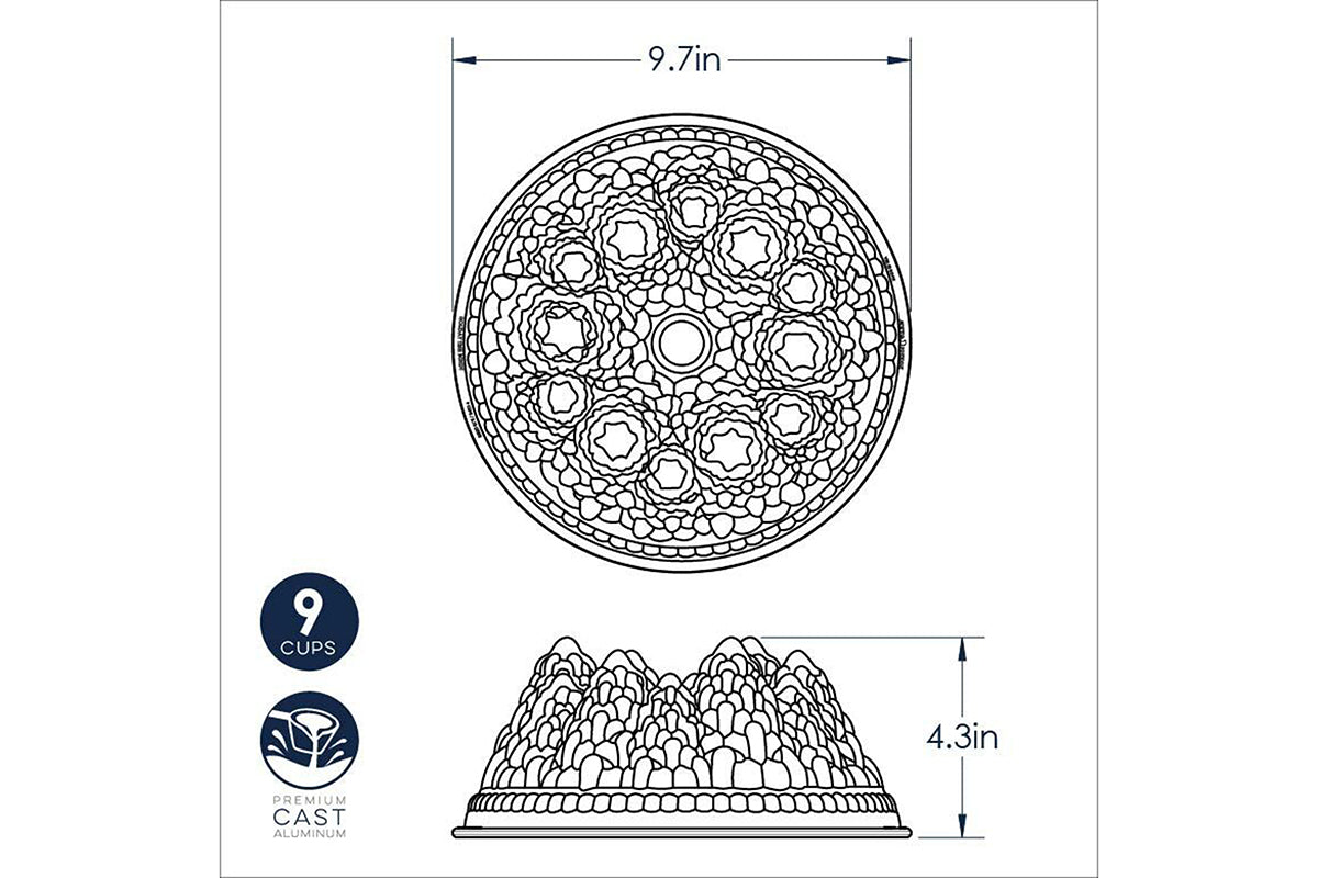 Nordic Ware - 89737 - Pine Forest Bundt® Pan