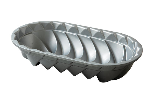 Nordic Ware - 90377 - Heritage Loaf Pan Silver Bundt ® Pan