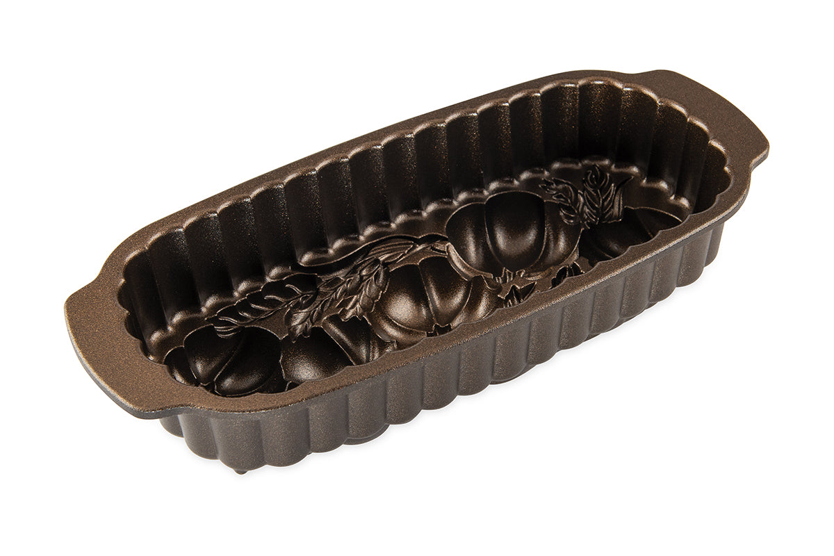 Nordic Ware - 93448 - Wheat & Pumpkin Loaf Pan Bundt - UK Dispatch