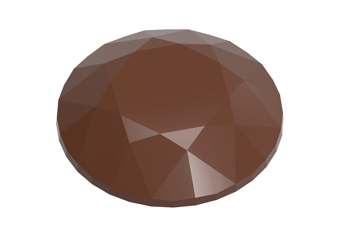 CF0244 - Chocolat Form - Round Diamond Polycarbonate Mould