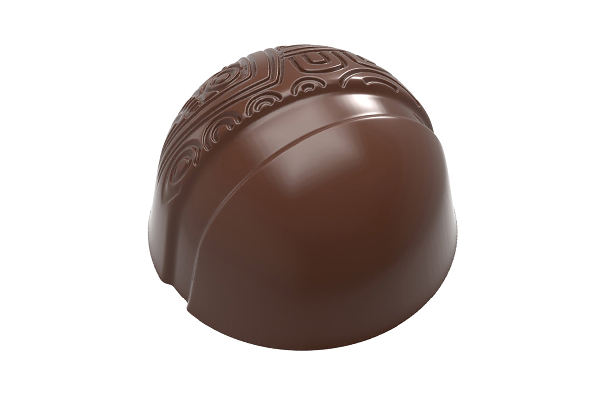 CF0265 - Chocolat Form - Pomponet Aztec Polycarbonate Mould