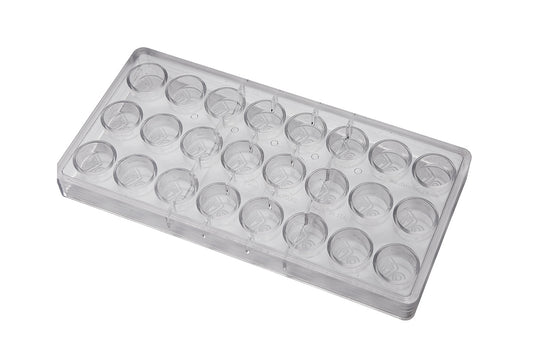 CF0301 - Chocolat Form - Round Aztec Calendar Polycarbonate Mould