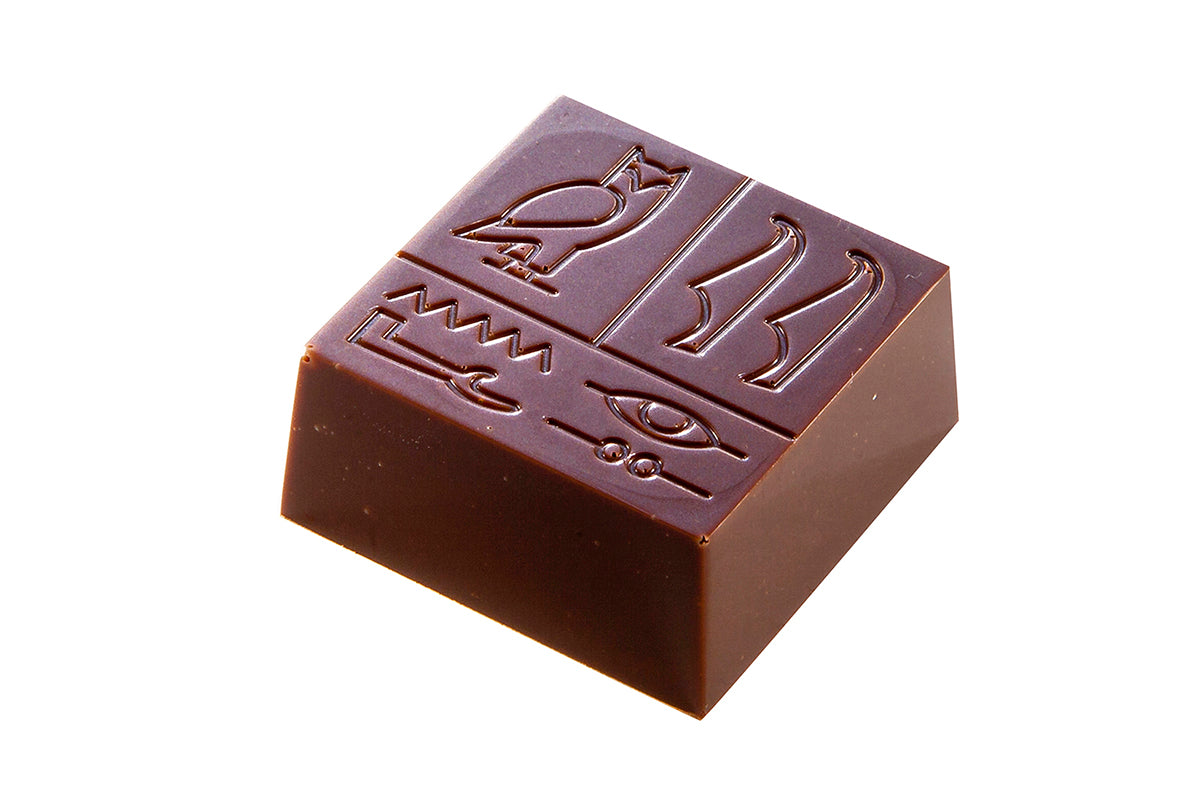 CF0413 - Chocolat Form - Chocolate Hieroglyph Polycarbonate Mould