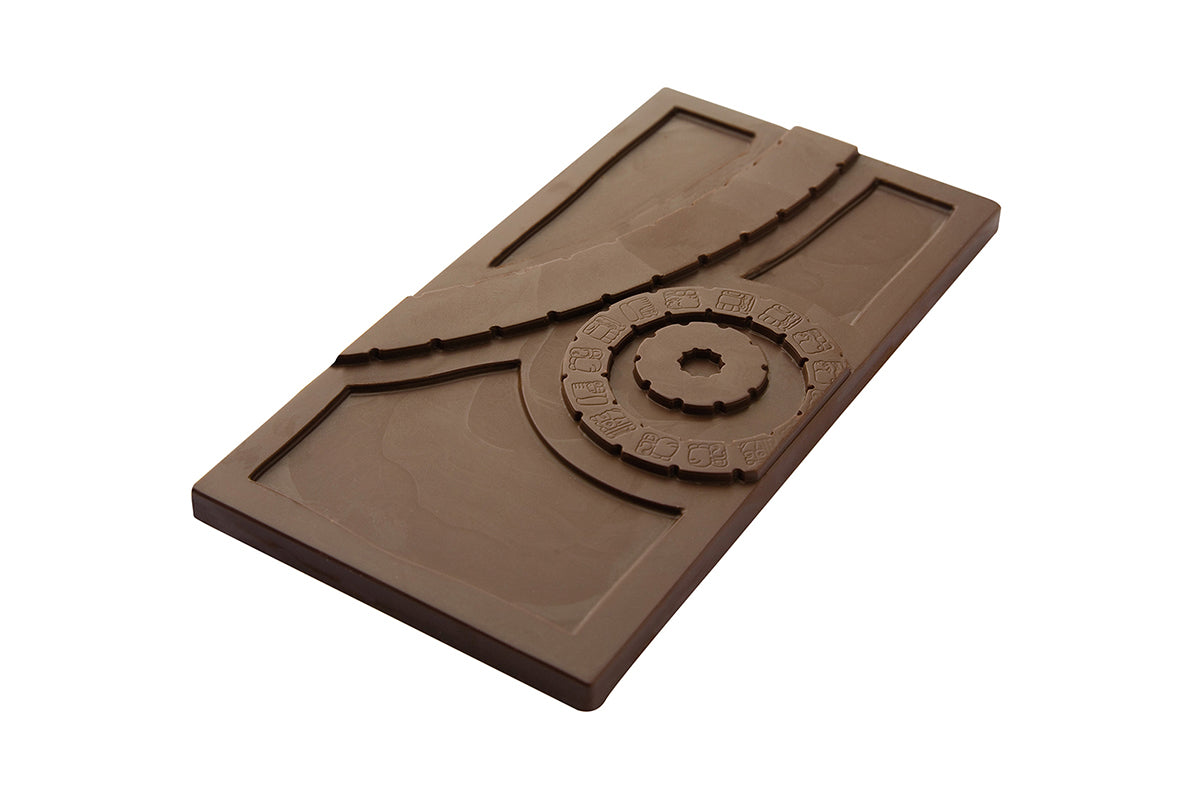 CF0806 - Chocolat Form - Tablet 115 g Maya Calendar Polycarbonate Mould