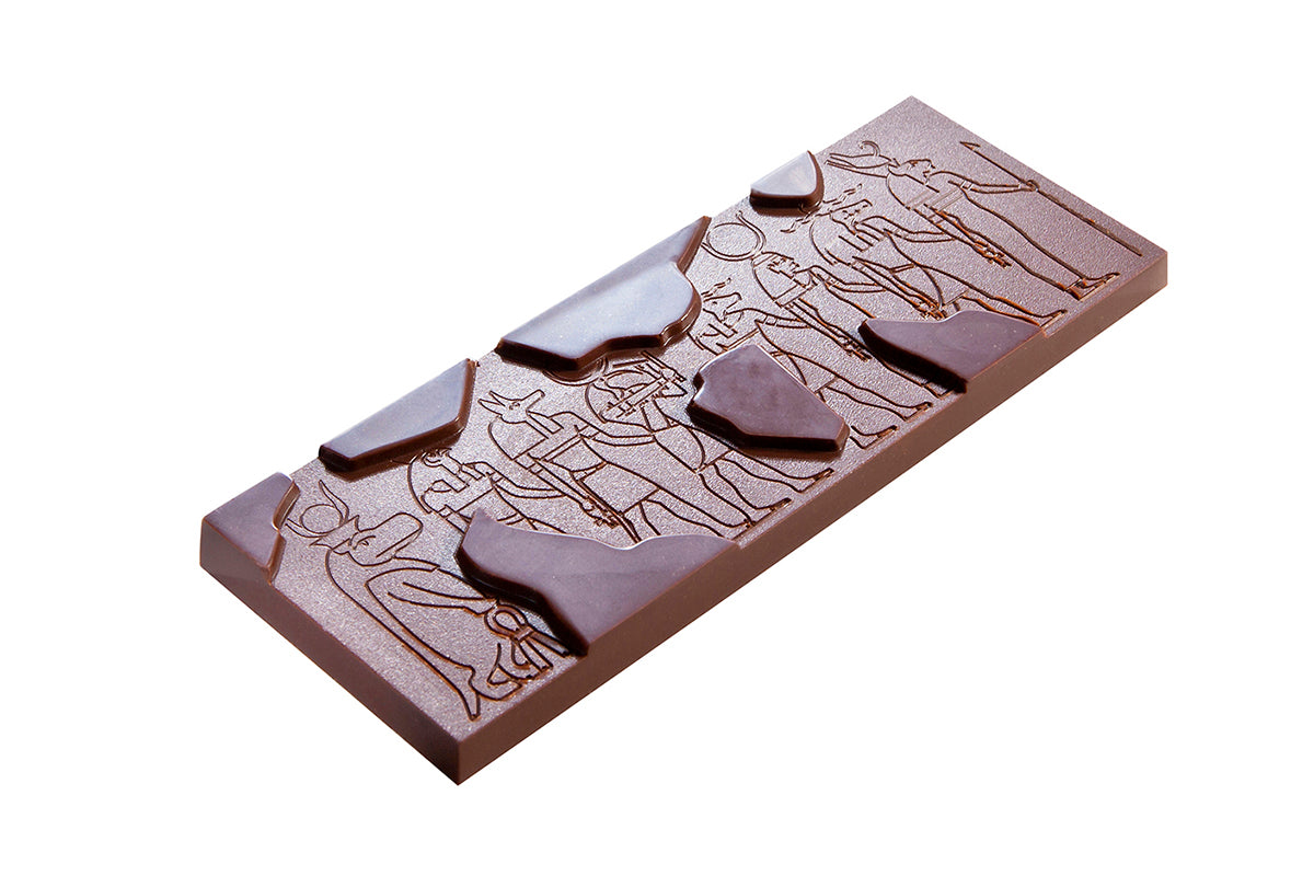 CF0815 - Chocolat Form - Egyptian Hieroglyphs Tablet Polycarbonate Mould