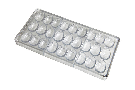 CW1051 - Chocolate World - Egg Kroko 35 mm Polycarbonate Mould