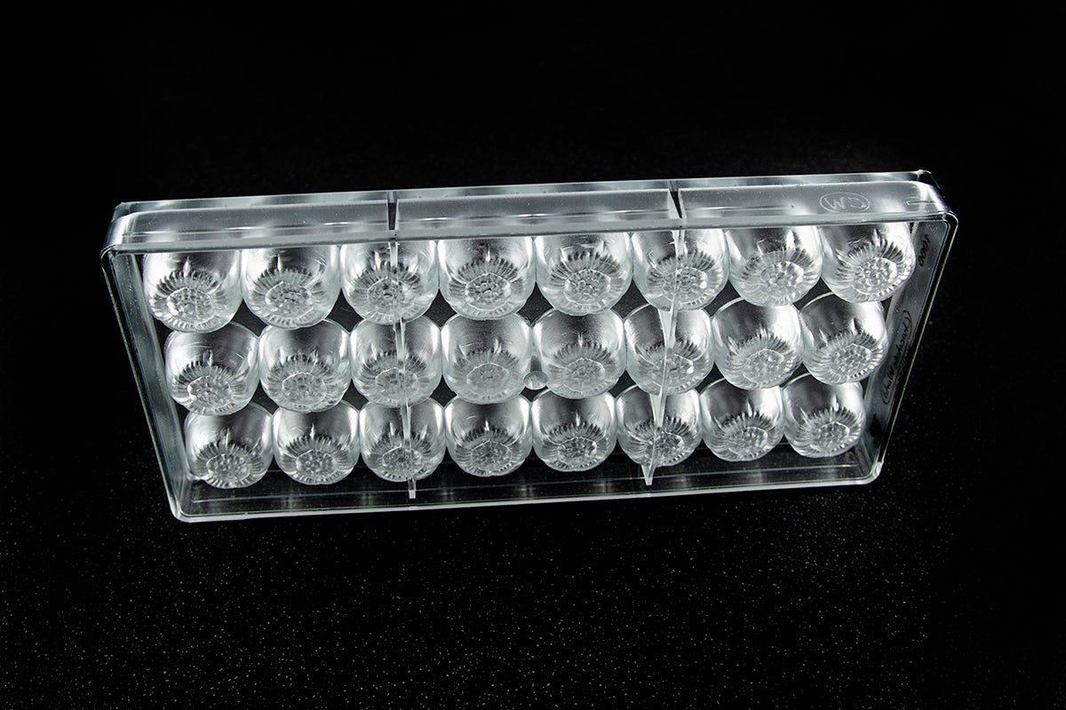 CW1066 - Chocolate World - Chocolate Flower Polycarbonate Mould