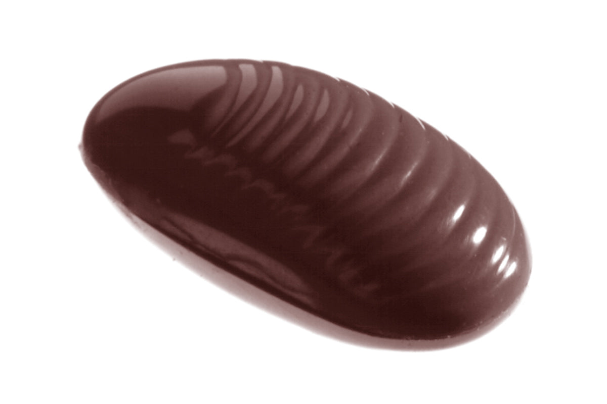 CW1119 - Chocolate World - Chocolate Mussel Polycarbonate Mould