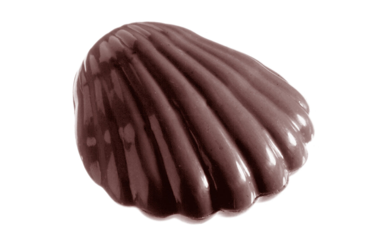 CW1120 - Chocolate World - Chocolate Large Shell Polycarbonate Mould