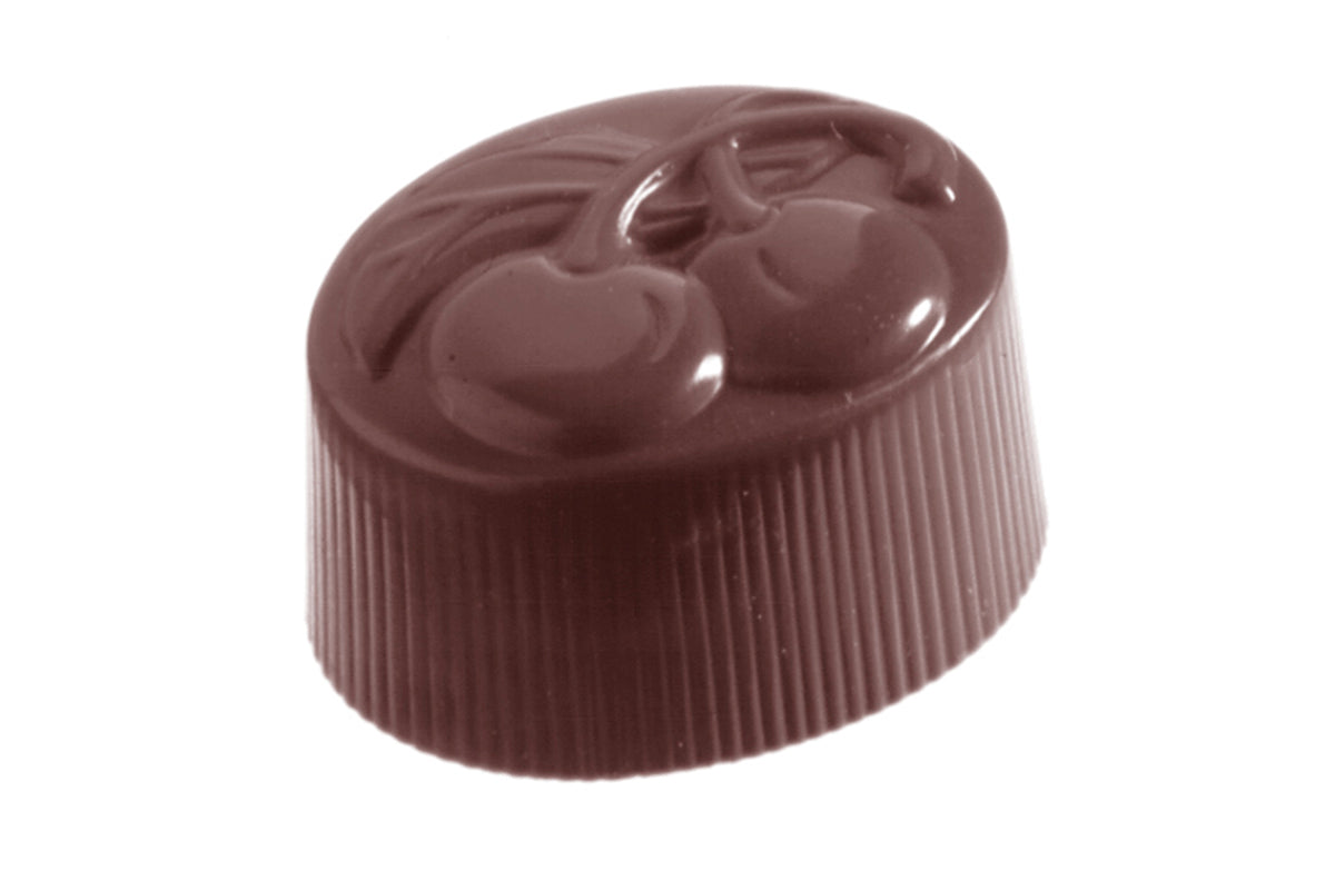 CW1134 - Chocolate World - Chocolate Cherry Double Polycarbonate Mould