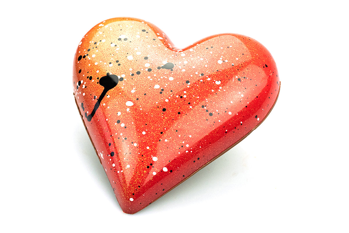 CW1148 - Chocolate World - Chocolate Heart 119 mm Polycarbonate Mould