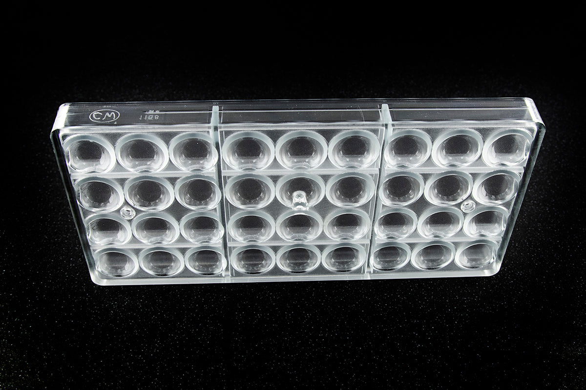 CW1158 - Chocolate World - Half Sphere Ø 25 mm Polycarbonate Mould
