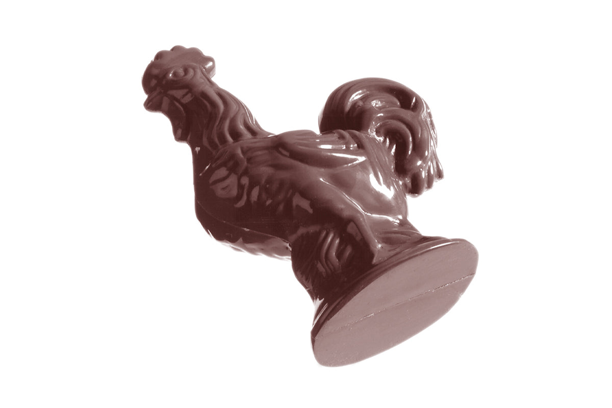 CW1185 - Chocolate World - Standing Rooster Polycarbonate Mould