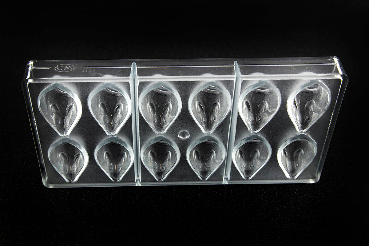 CW1193 - Chocolate World - Chocolate Mouse Polycarbonate Mould