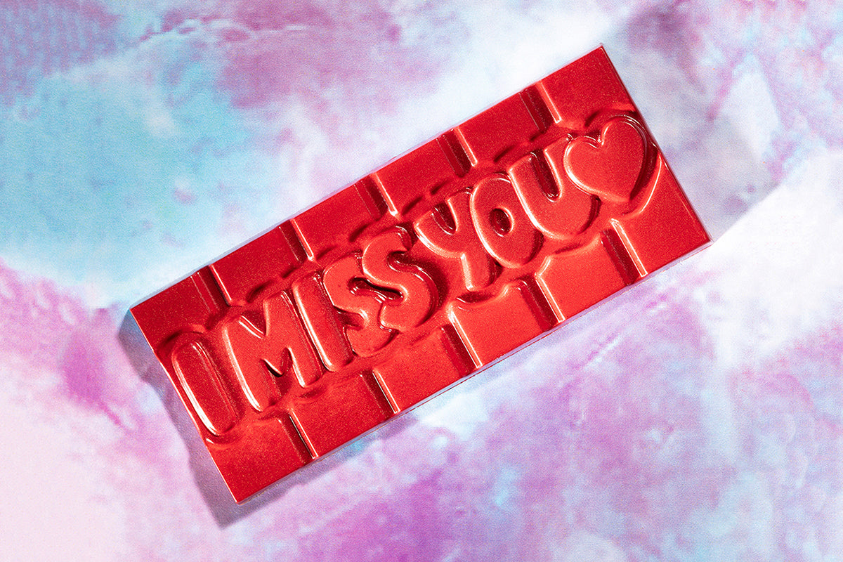 CW12005 - Chocolate World - "I Miss You" Tablet Polycarbonate Mould