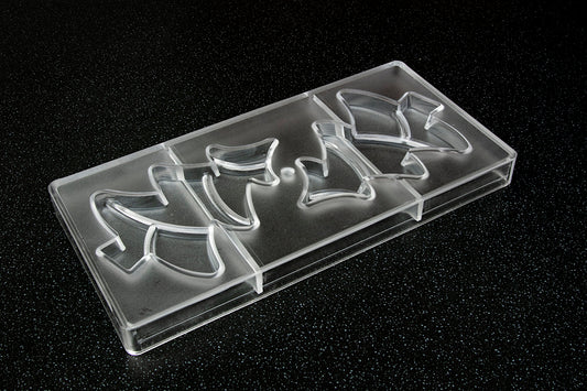 CW12008 - Chocolate World - Christmas Tree Tablet Polycarbonate Mould