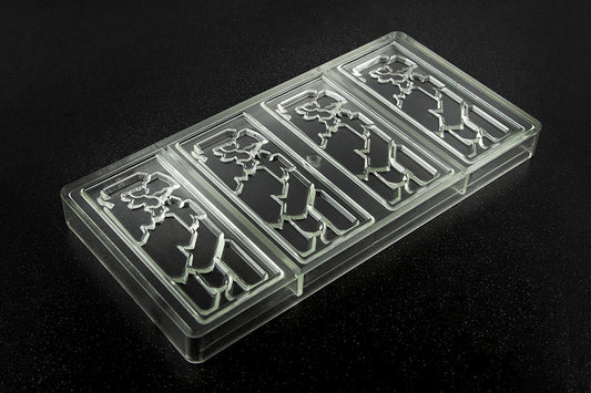 CW12030 - Chocolate World - Chocolate Eagle Tablet Polycarbonate Mould