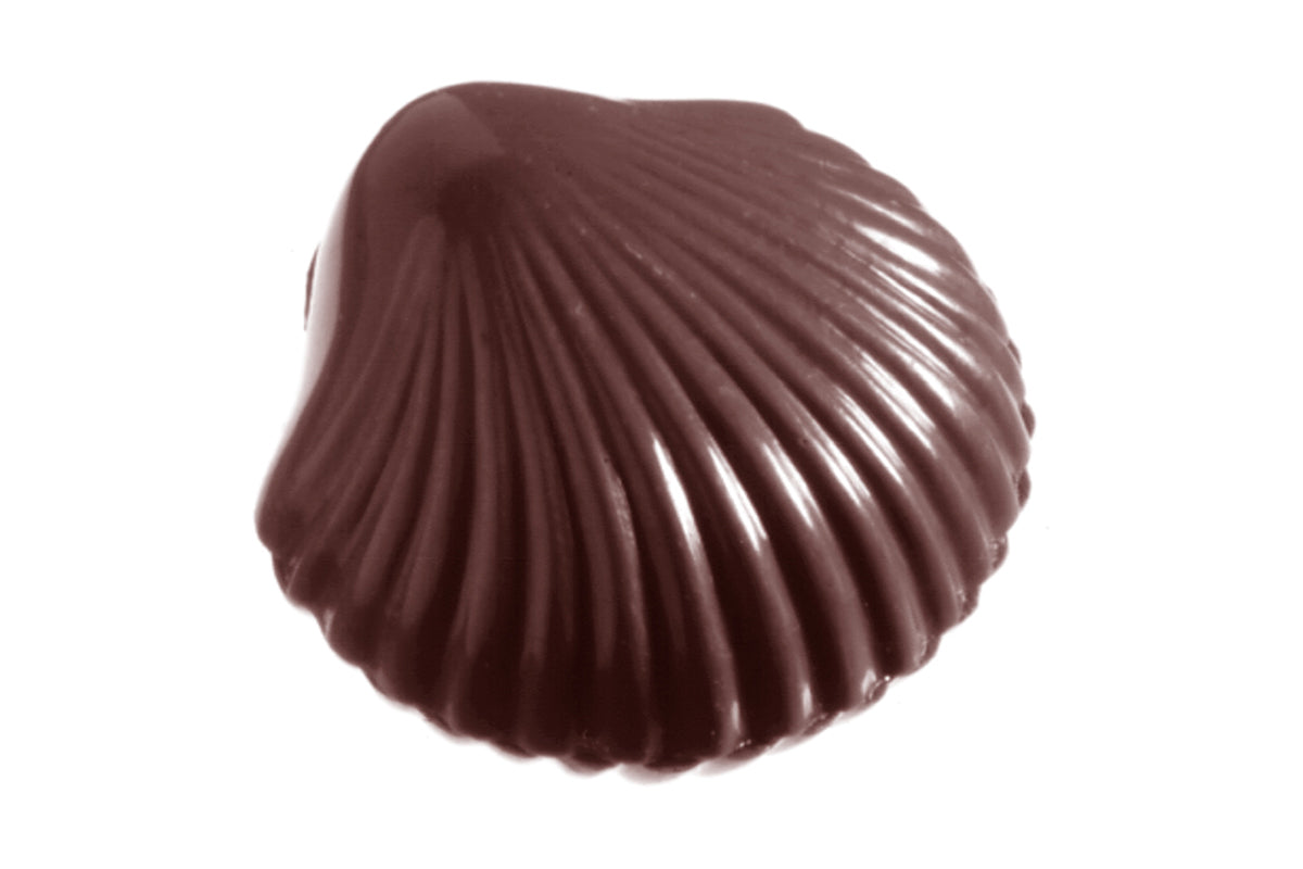 CW1210 - Chocolate World - Chocolate Small Shell Polycarbonate Mould