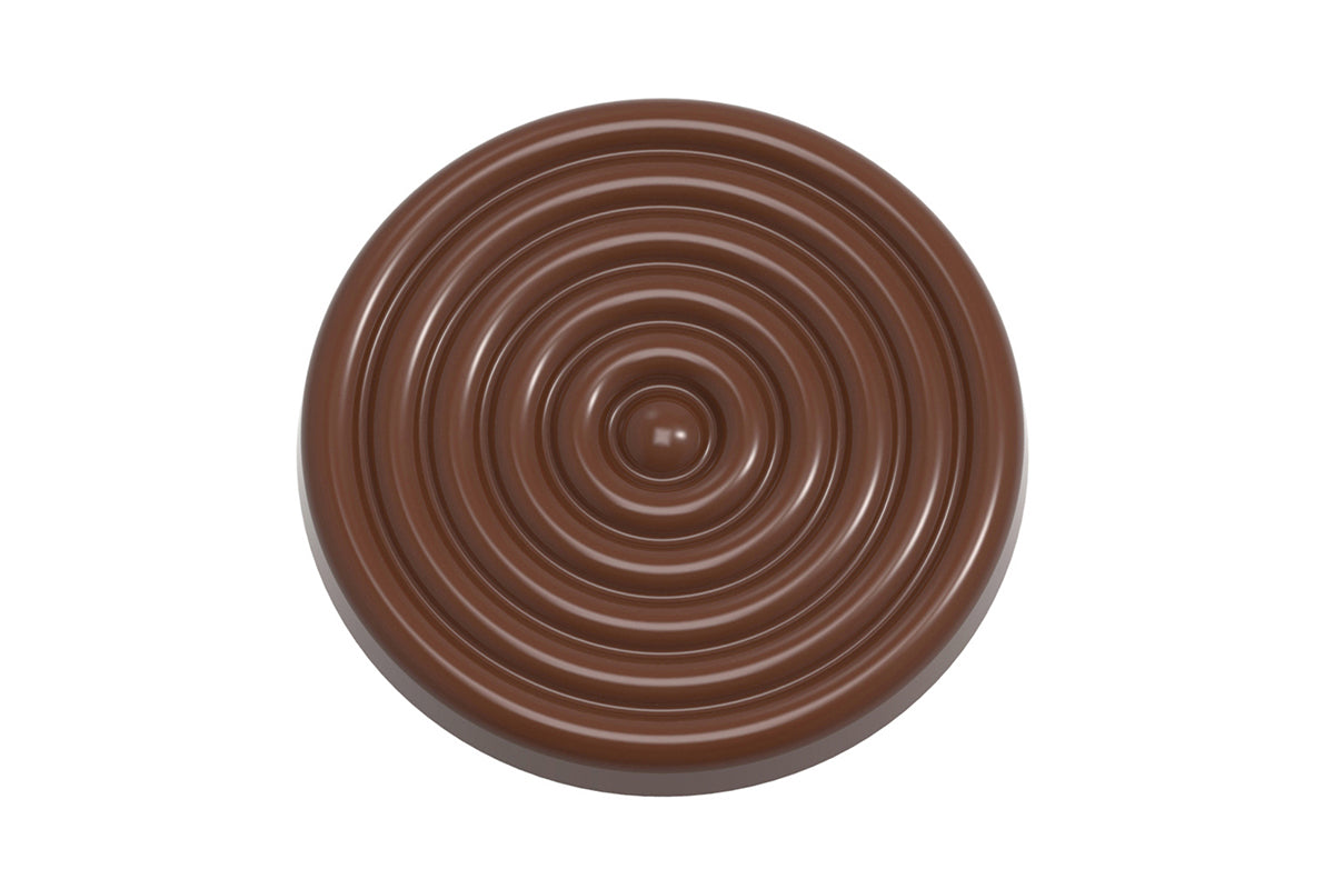 CW12117 - Chocolate World - Caraque Rings Of Saturn Polycarbonate Mould