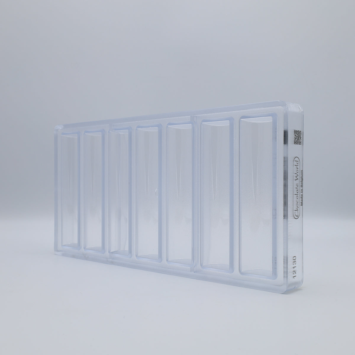 CW12130 - Chocolate World - Bar Buche Smooth Polycarbonate Mould