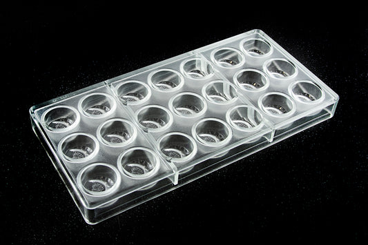 CW12150 - Chocolate World - Oriental Half Moon Polycarbonate Mould