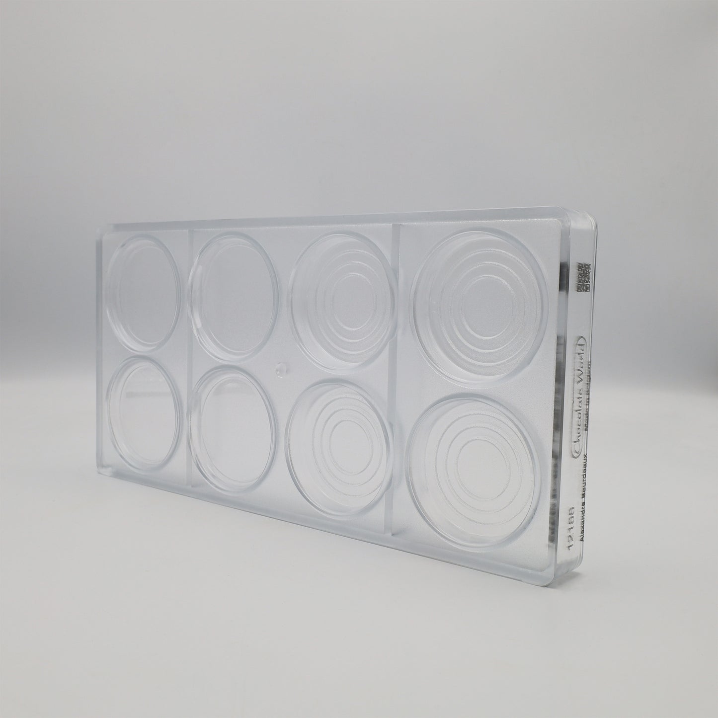 CW12166 - Chocolate World - Caviar Tin - Alexandre Bourdeaux Polycarbonate Mould