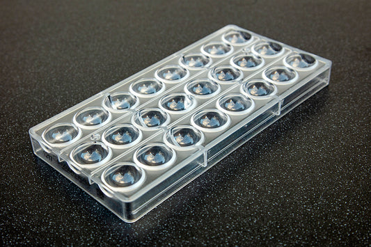 CW1217 - Chocolate World - Half Sphere Ø 30 mm Polycarbonate Mould
