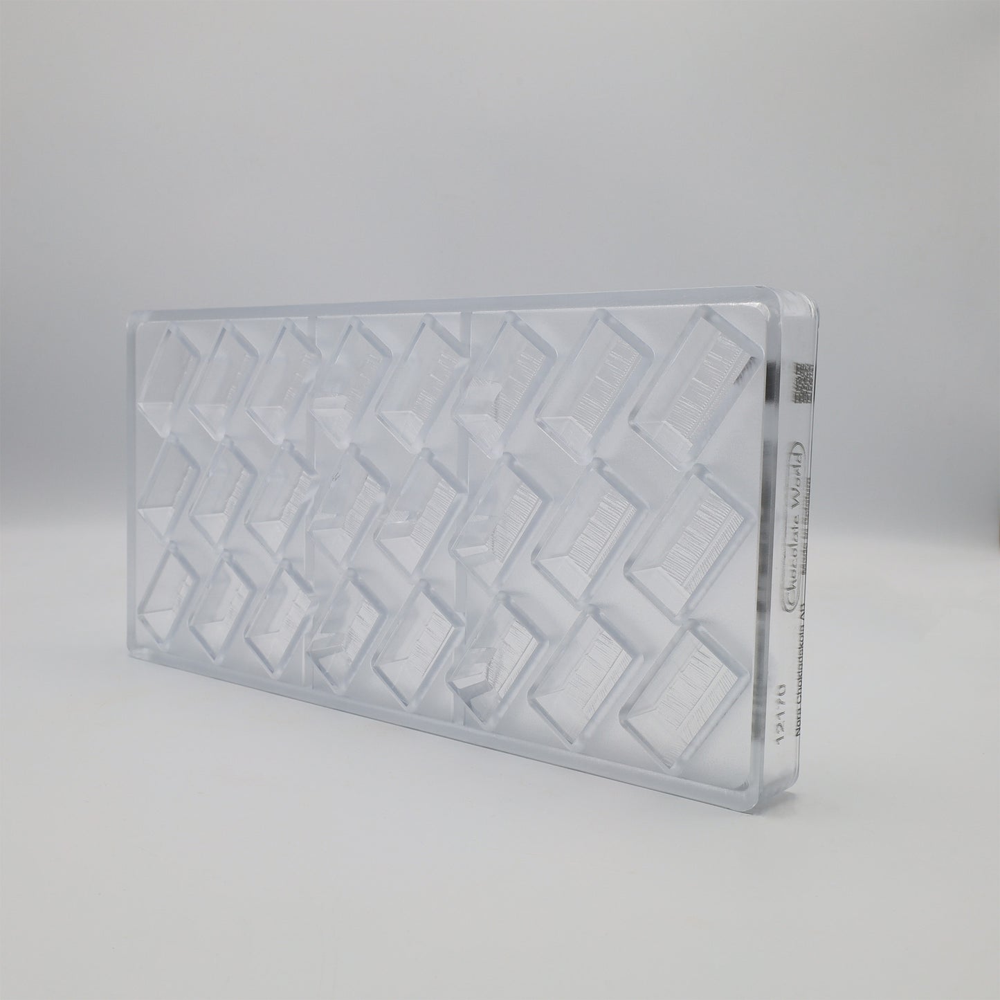 CW12170 - Chocolate World - Block Banana Leaf - Nora Chokladskola Polycarbonate Mould