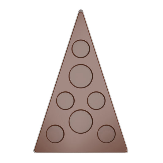 CW12177 - Chocolate World - Tablet Christmas Tree Polycarbonate Mould