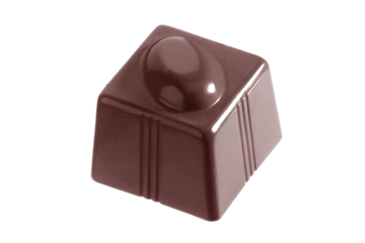 CW1247 - Chocolate World - Cube Coffee Bean 21 g Polycarbonate Mould