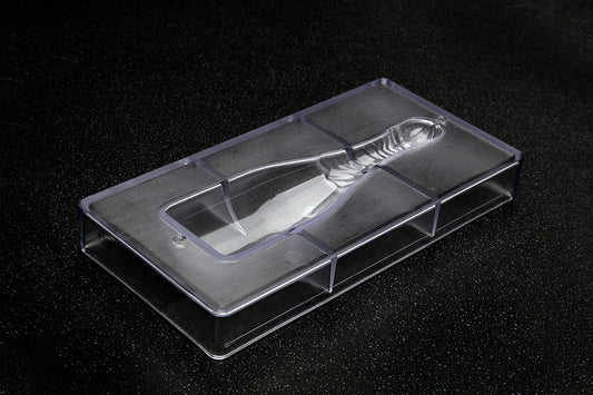 CW1257 - Chocolate World - 1/2 L Champagne Bottle Polycarbonate Mould