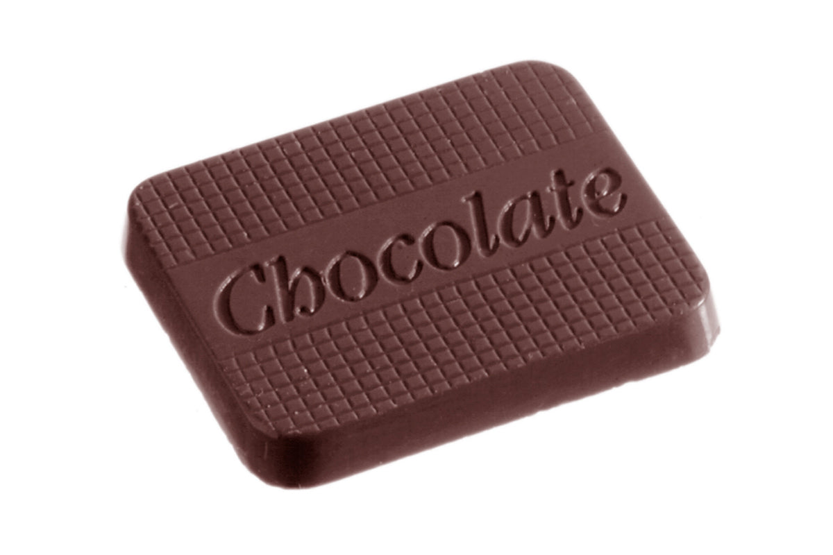 CW1259 - Chocolate World - Caraque "Chocolate" Polycarbonate Mould