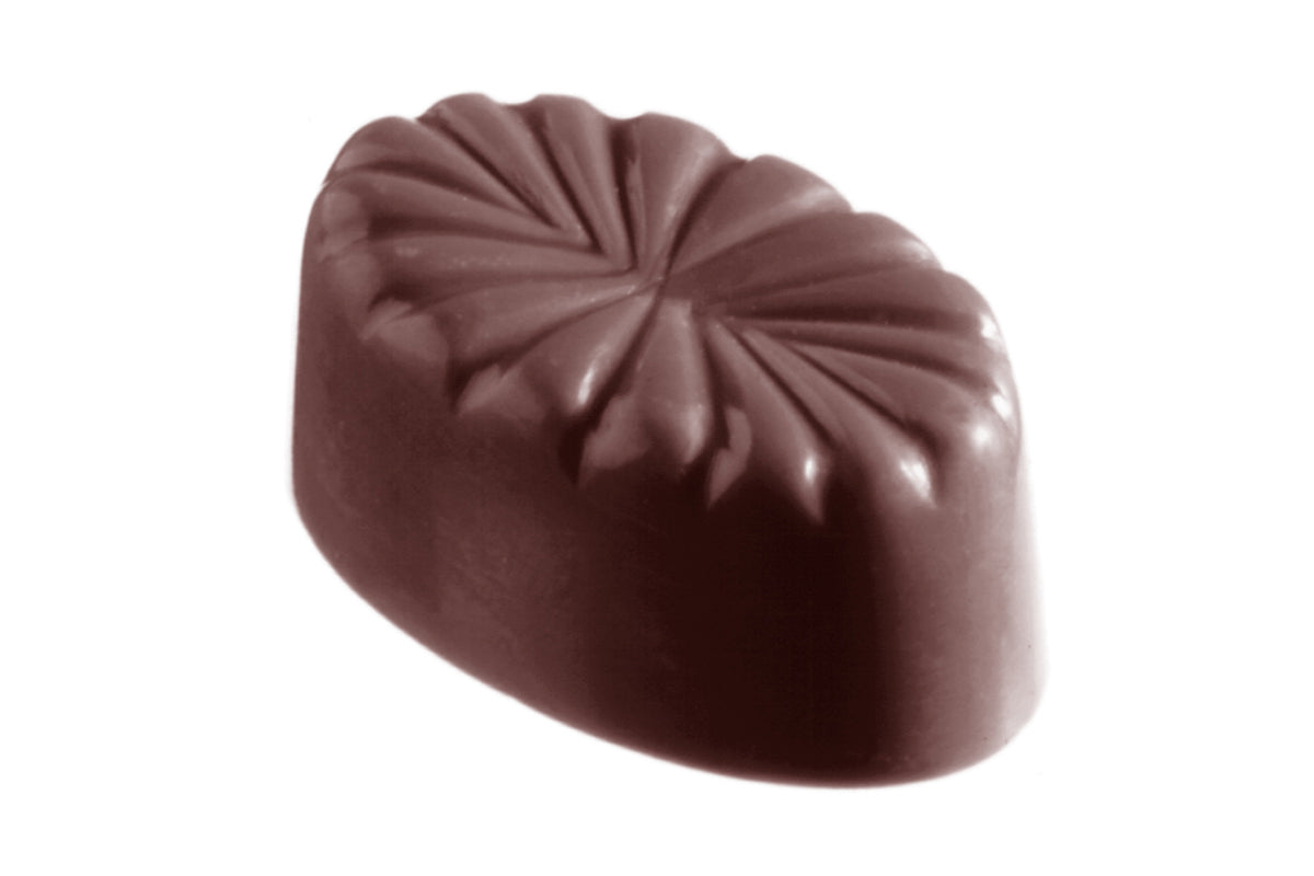 CW1335 - Chocolate World - Chocolate French Oval Polycarbonate Mould