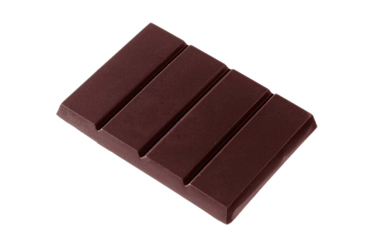 CW1341 - Chocolate World - Chocolate Tablet Polycarbonate Mould