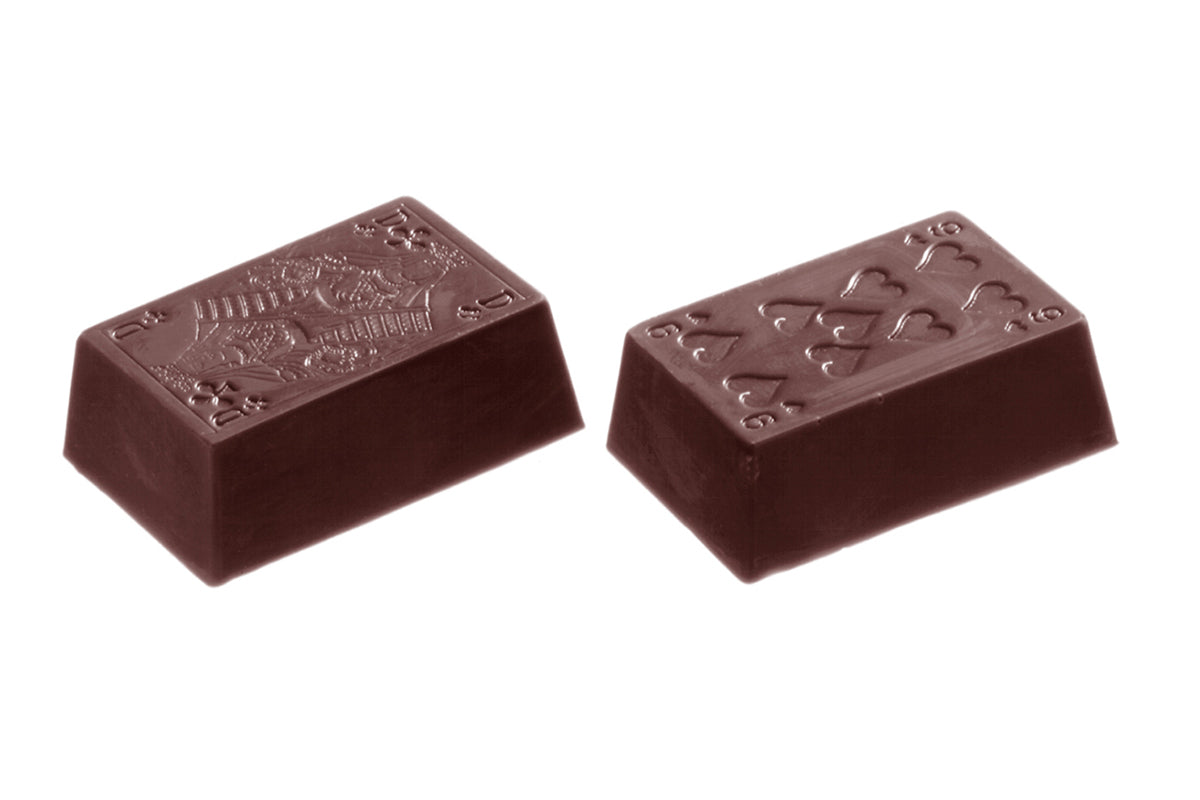 CW1372 - Chocolate World - Playing Cards 18 (Part 2) Polycarbonate Mould