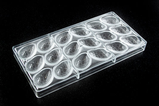 CW1379 - Chocolate World - Egg Kroko 47 mm Polycarbonate Mould