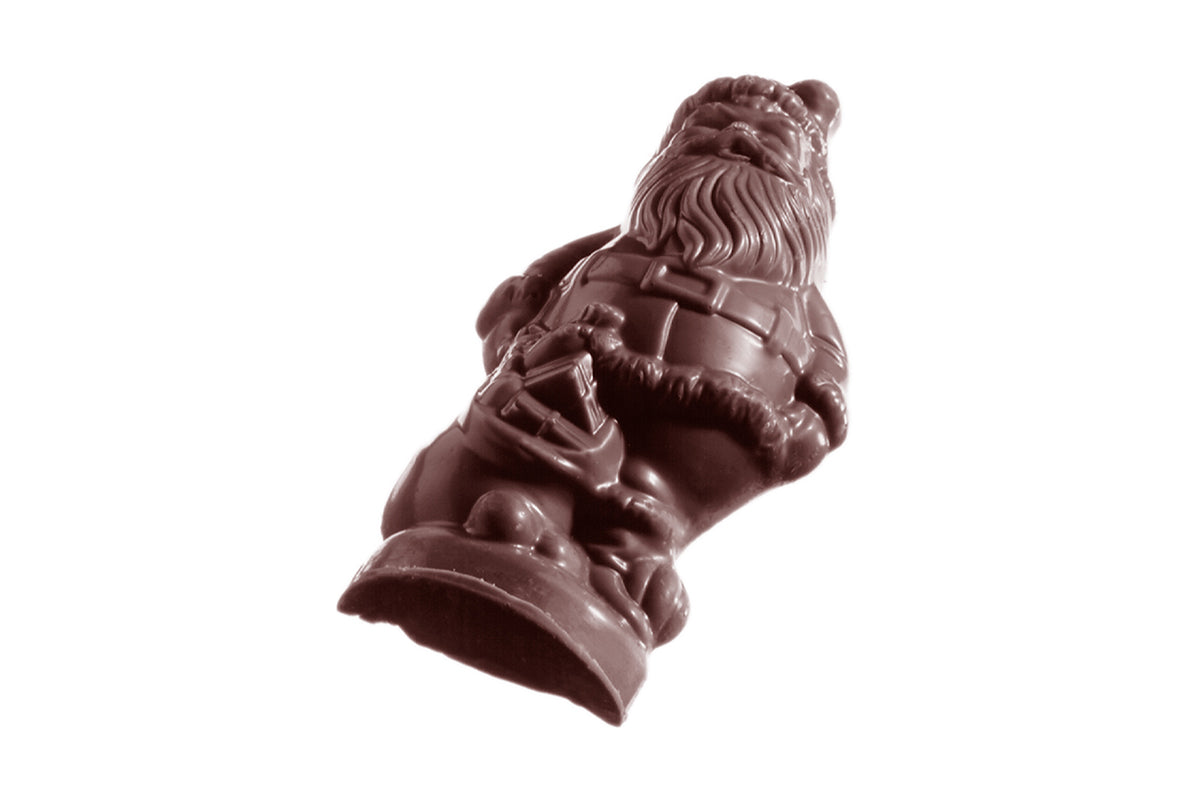 CW1389 - Chocolate World - Chocolate Santa Claus Polycarbonate Mould
