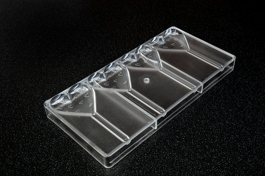 CW1480 - Chocolate World - Heart Shaped Lollipop Polycarbonate Mould