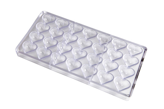 CW1526 - Chocolate World - Small Puffy Heart 9 g Polycarbonate Mould