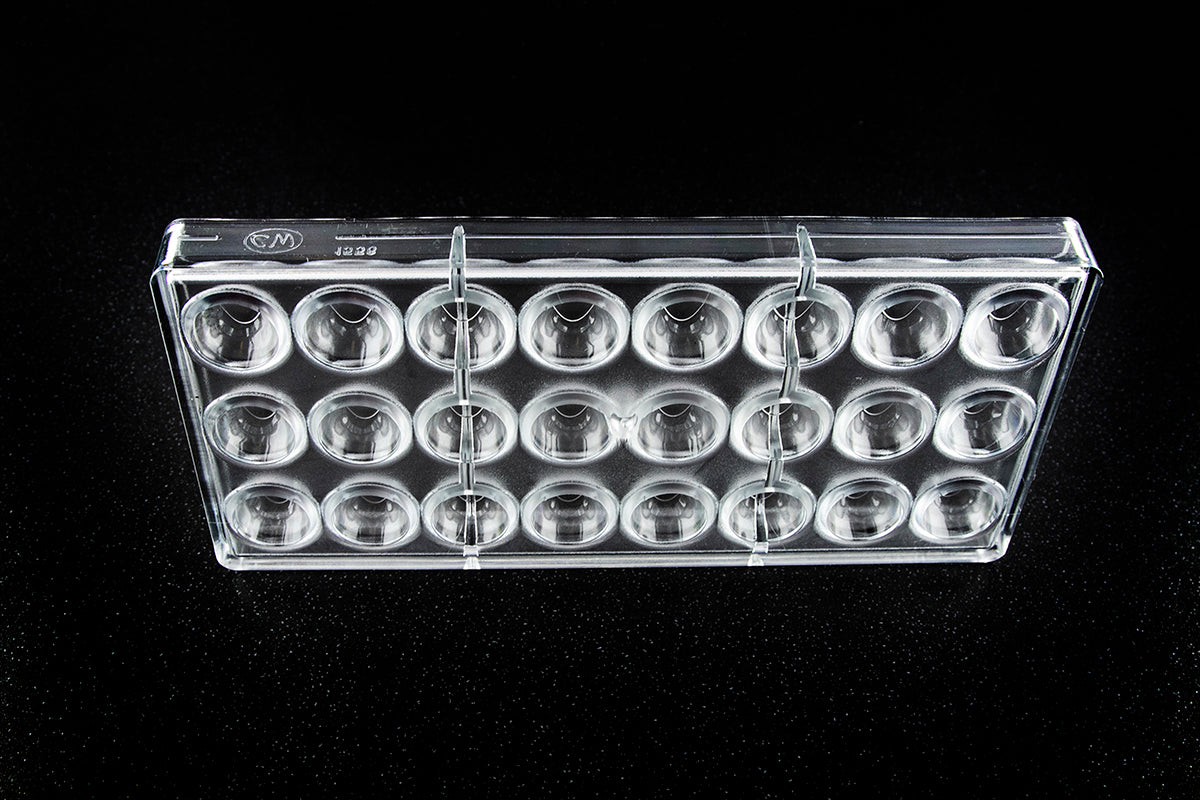 CW1556 - Chocolate World - Modern Round 2 Polycarbonate Mould