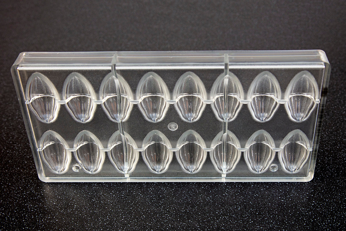 CW1558 - Chocolate World - Chocolate Cocoa Bean Polycarbonate Mould