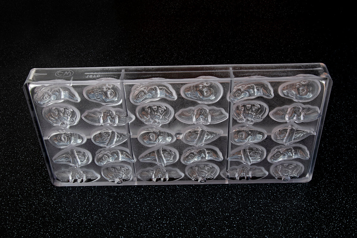 CW1570 - Chocolate World - 5 Halloween Figures Polycarbonate Mould