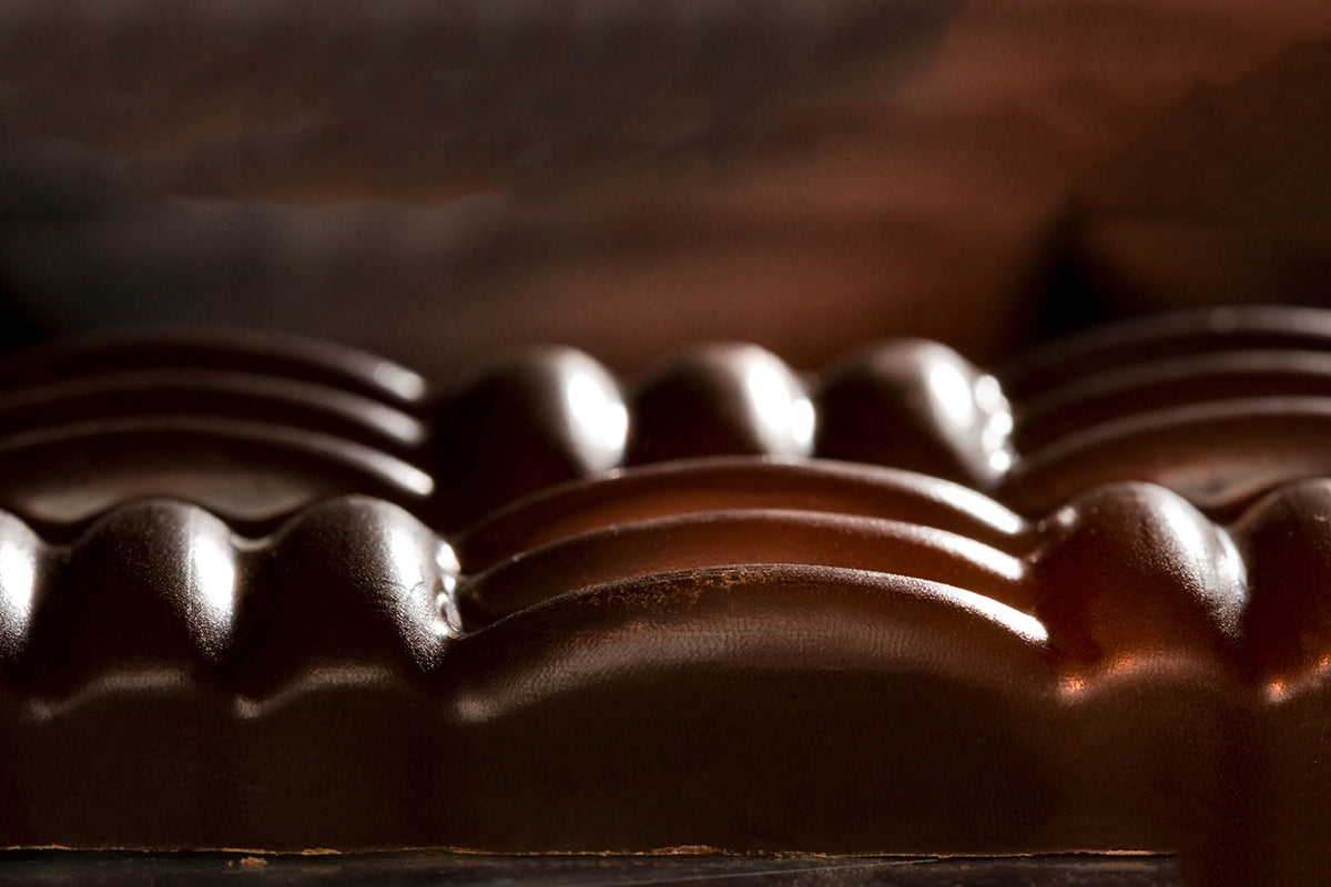 CW1583 - Chocolate World - Chocolate Bar Woven Polycarbonate Mould