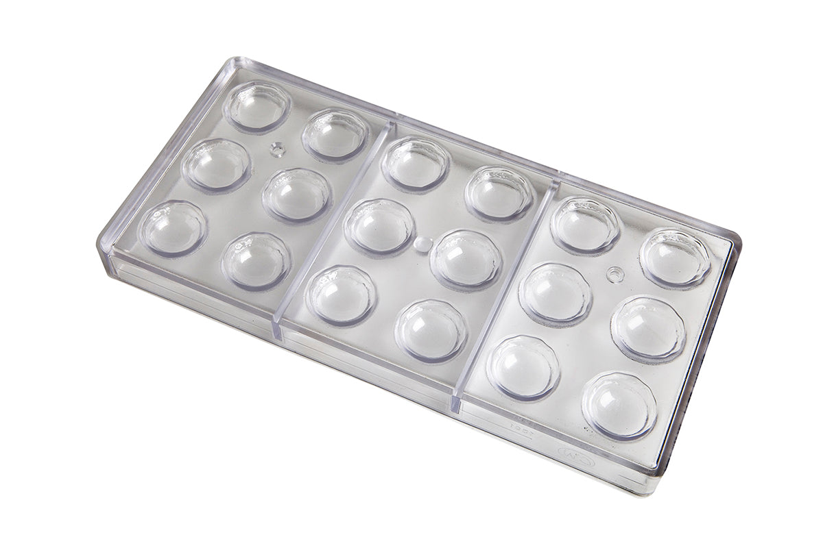 CW1591 - Chocolate World - Macaron De Paris 3 Figures Polycarbonate Mould