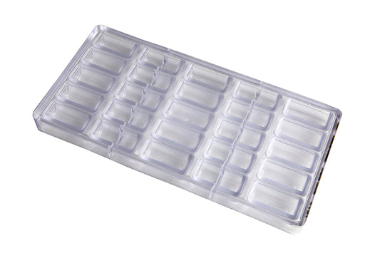 CW1617 - Chocolate World - Buche Line By Ernst Knam Polycarbonate Mould