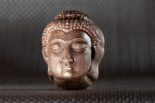 CW1661 - Chocolate World - Chocolate Buddha Head Polycarbonate Mould
