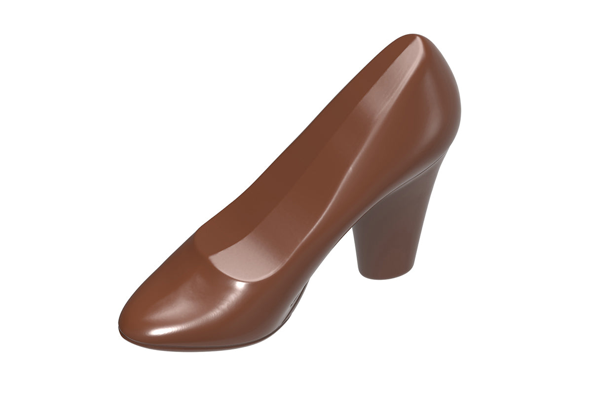 CW1674 - Chocolate World - Chocolate Ladies Shoe Polycarbonate Mould