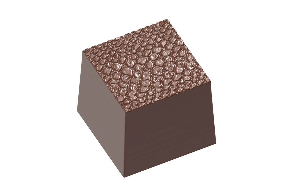 CW1675 - Chocolate World - Structura 1 Leather Polycarbonate Mould