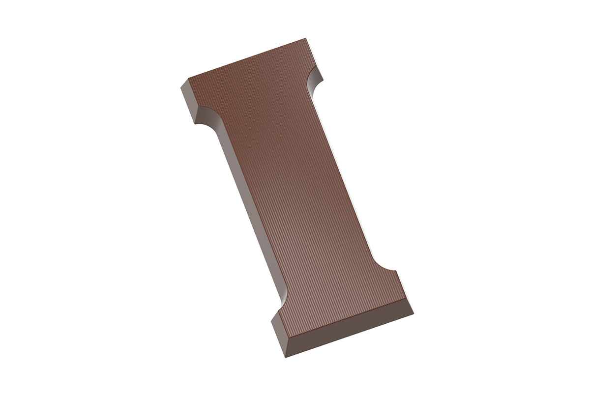 CW1708 - Chocolate World - Chocolate Letter I 200 g Polycarbonate Mould